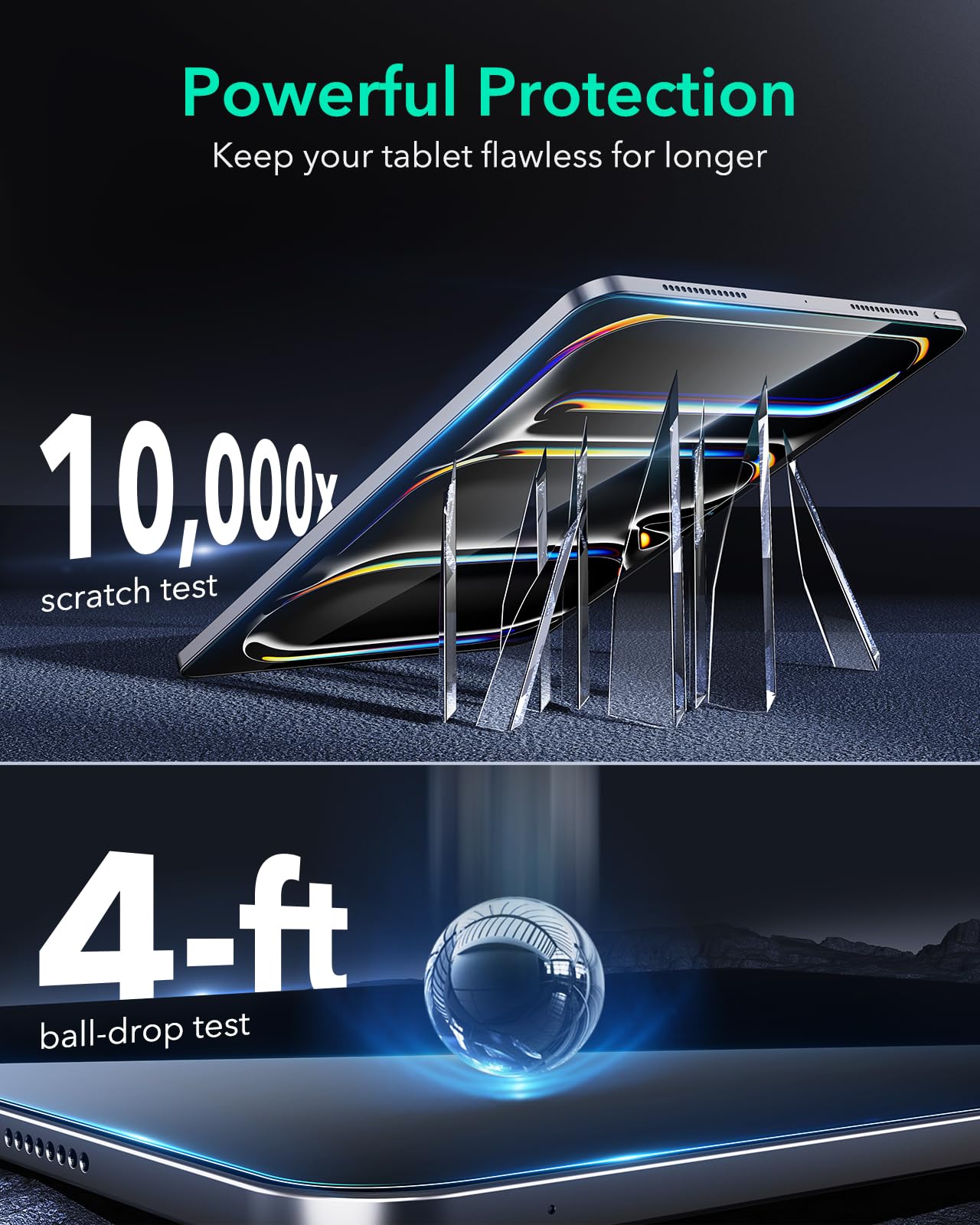 Foto 8 pulgar | Protector De Pantalla Esr Armorite Para Ipad Pro 13'' M4 2024 (paquete De 2) - Venta Internacional.