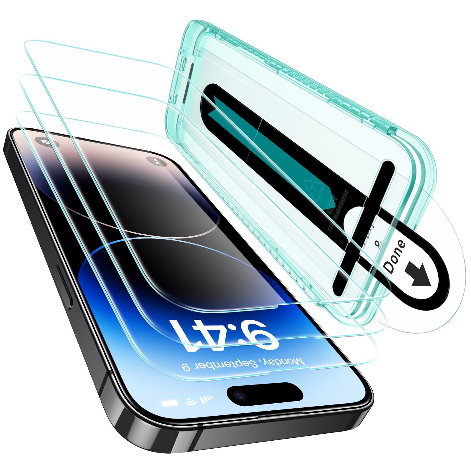 Protector De Pantalla Esr Para Iphone 14 Pro Max [paquete De 3] - Venta Internacional.