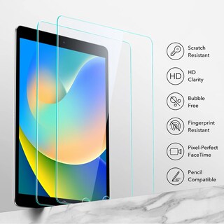 Foto 3 | Protector De Pantalla Esr Para Ipad De 9ª Generación De Vidrio Templado, Paquete De 2 - Venta Internacional.
