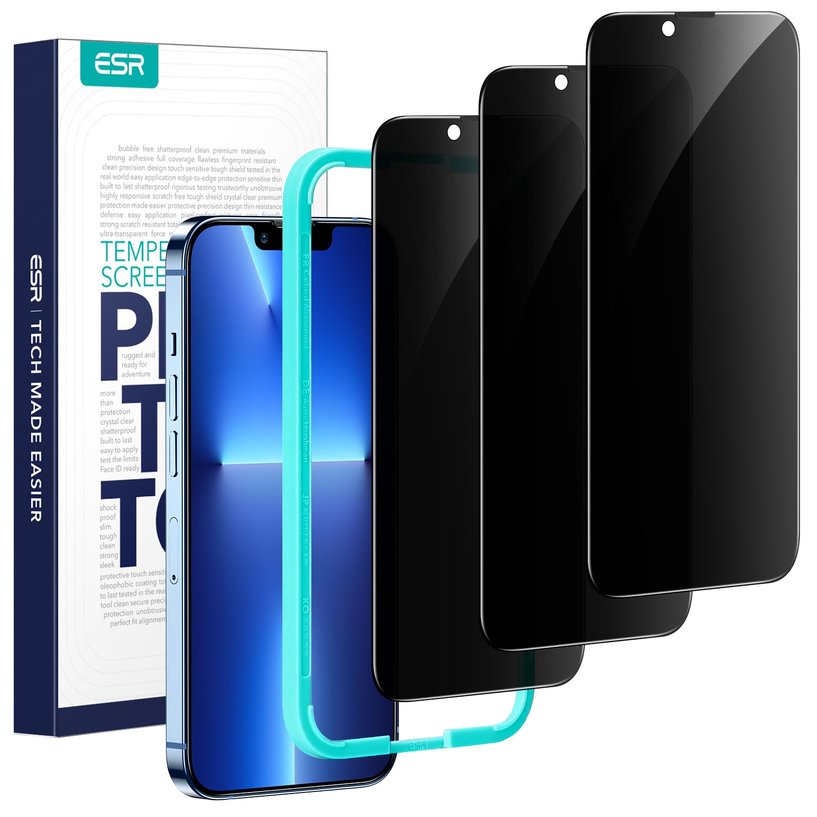 Foto 2 pulgar | Protector De Pantalla De Privacidad Esr Para Iphone 14 Plus/13 Pro Max - Venta Internacional.
