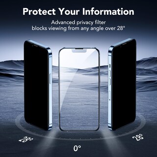 Foto 3 | Protector De Pantalla De Privacidad Esr Para Iphone 14 Plus/13 Pro Max - Venta Internacional.