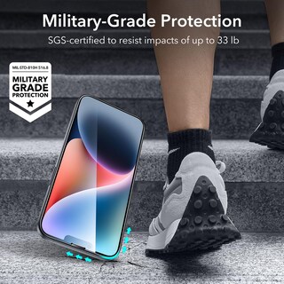 Foto 2 | Set De Protectores De Pantalla Esr Para Iphone 14 Con Vidrio Templado 3 - Venta Internacional.