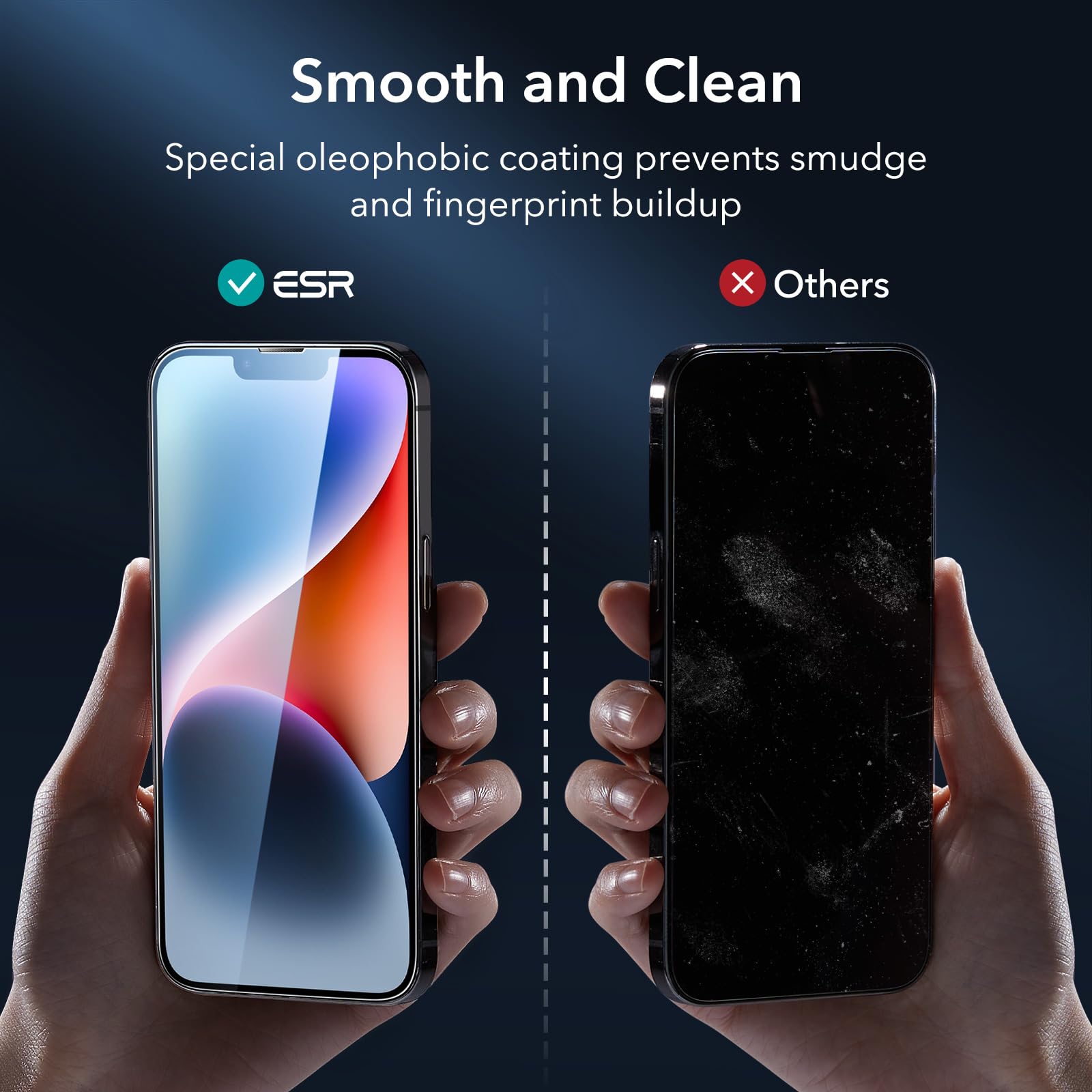Foto 5 | Set De Protectores De Pantalla Esr Para Iphone 14 Con Vidrio Templado 3 - Venta Internacional.