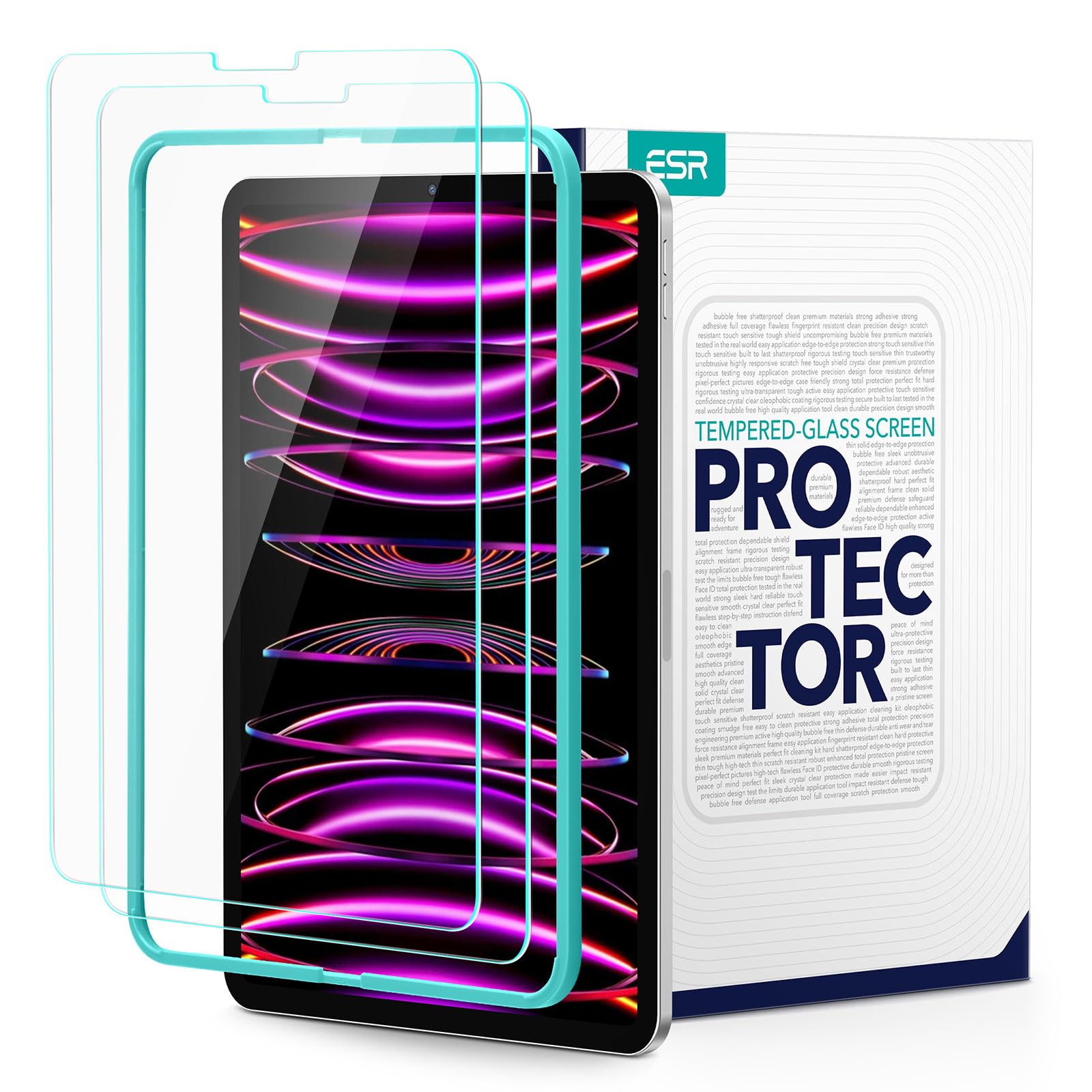 Foto 1 | Protector De Pantalla Esr Para Ipad Pro 12.9 (2022/2021/2020/2018) - Venta Internacional.