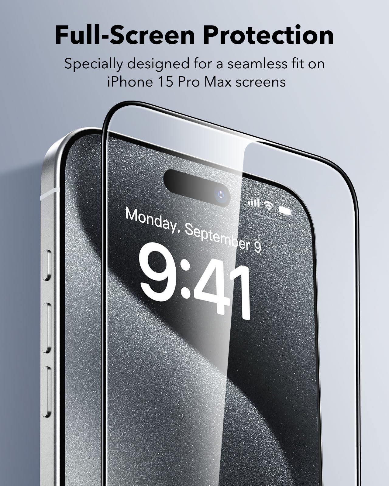 Foto 6 | Protector De Pantalla Esr Para Iphone 15 Pro Max 3 Pack - Venta Internacional.