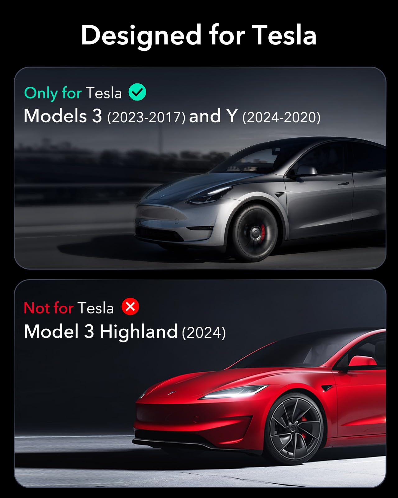 Foto 3 pulgar | Protector De Pantalla De Vidrio Templado Esr Para Tesla Model Y/3 De 15 Pulgadas - Venta Internacional.
