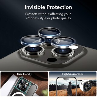 Foto 4 | Set De Protectores De Pantalla De Privacidad Esr Para Iphone 15 Pro 3+1, Paquete - Venta Internacional.