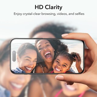 Foto 7 | Set De Protectores De Pantalla De Privacidad Esr Para Iphone 15 Pro 3+1, Paquete - Venta Internacional.