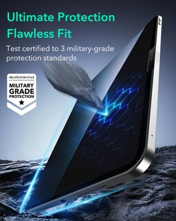 Foto 3 | Protector De Pantalla Esr Armorite Para Ipad Air 13 M3/m2 9h, Paquete De 2 - Venta Internacional.