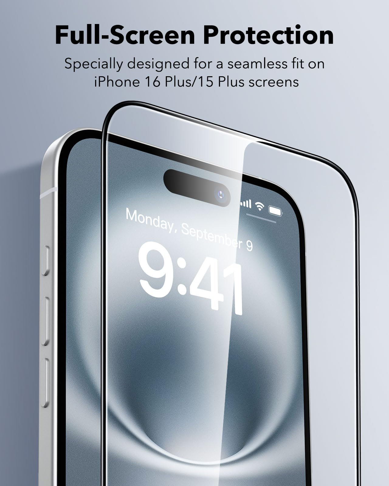 Foto 6 | Protector De Pantalla Esr Para Iphone 16 Plus/15 Plus, Paquete De 3 - Venta Internacional.