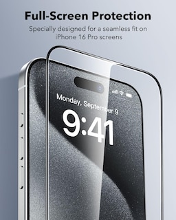 Foto 6 | Protector De Pantalla Esr 3 Pack Para Iphone 16 Pro De Vidrio Templado - Venta Internacional.