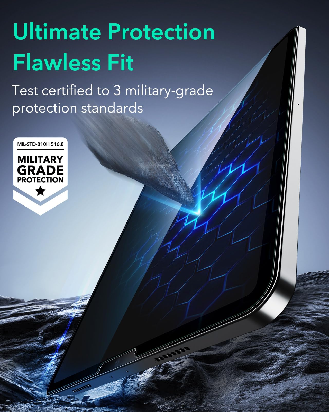 Foto 4 pulgar | Protector De Pantalla Esr Para Ipad Pro 12.9 (2022/2021/2020/2018) X2 - Venta Internacional.