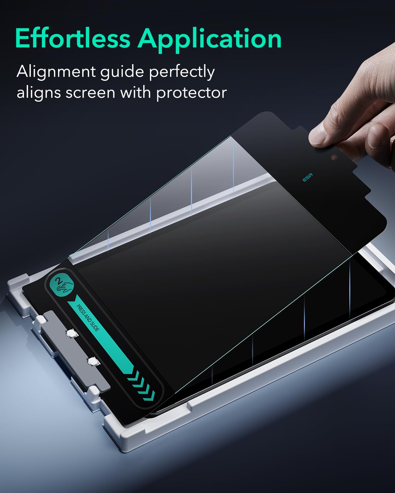 Foto 6 pulgar | Protector De Pantalla Esr Para Ipad Pro 12.9 (2022/2021/2020/2018) X2 - Venta Internacional.