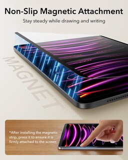 Foto 7 | Protector De Pantalla Esr Paper-feel Magnetic Para Ipad Pro 12,9'' - Venta Internacional.