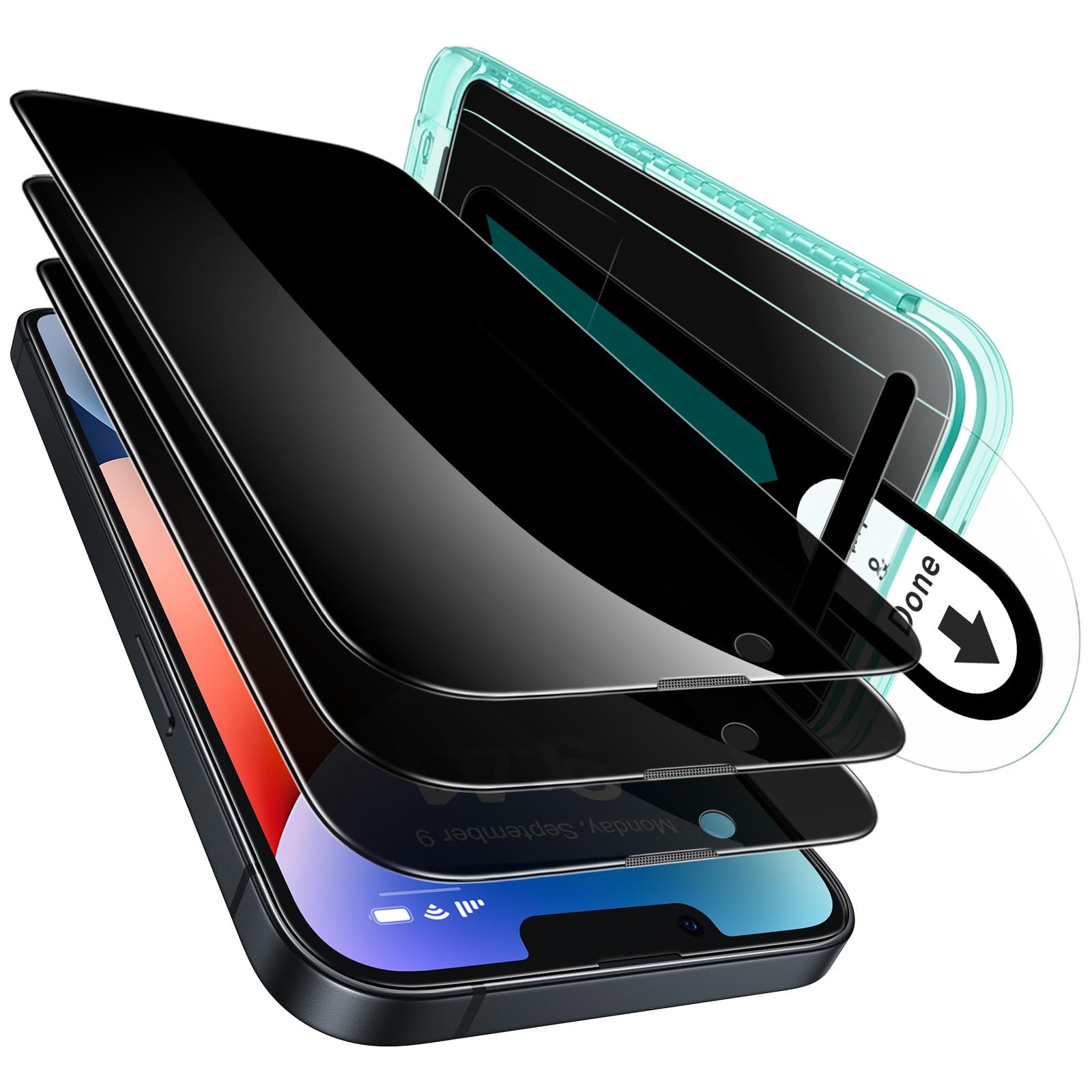 Foto 1 | Protector De Pantalla De Privacidad Esr Para Iphone 13 Pro Max/14 Plus - Venta Internacional.