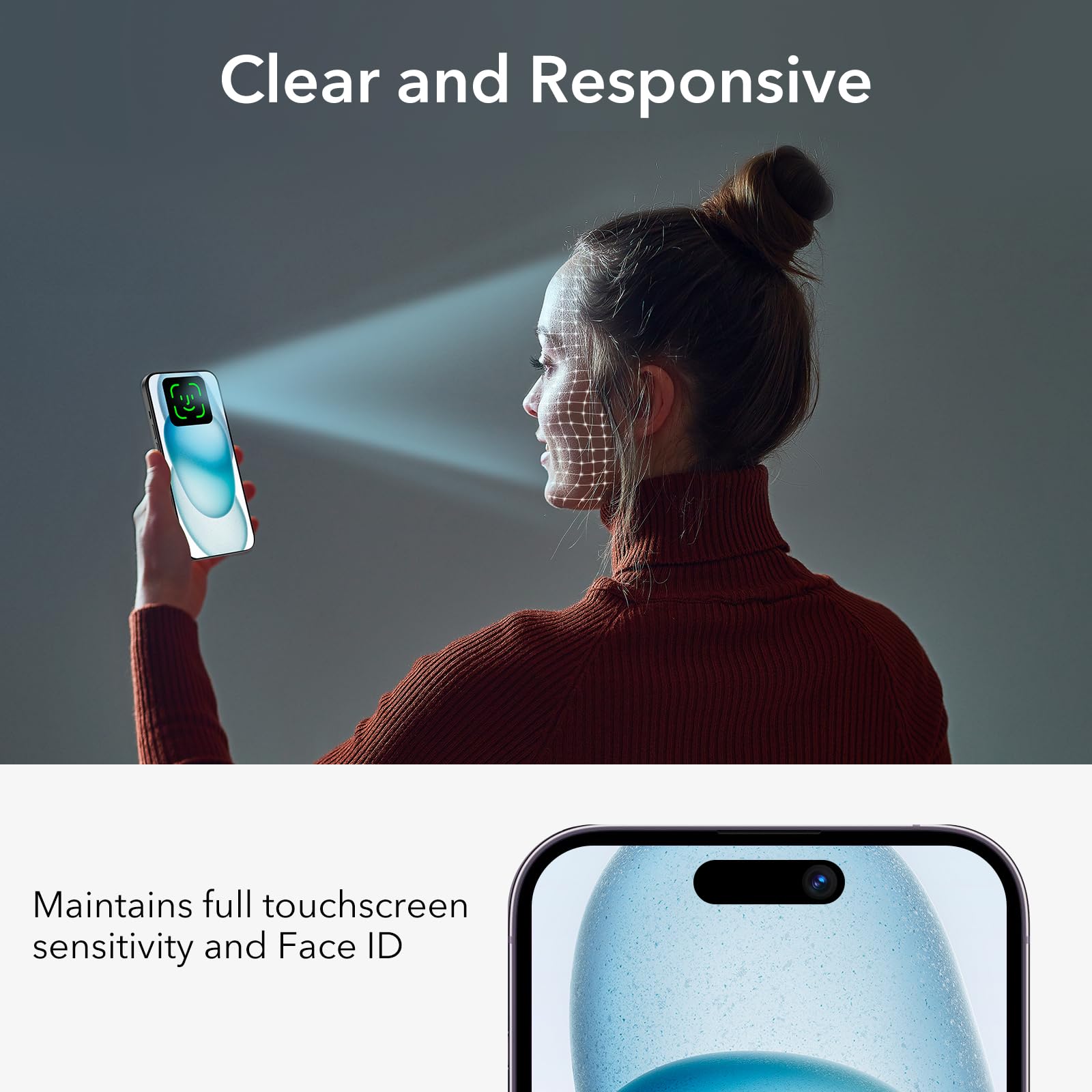 Foto 7 pulgar | Set De Protectores De Pantalla De Privacidad Esr Para Iphone 15 Plus 3+1, Paquete - Venta Internacional.