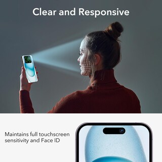 Foto 6 | Set De Protectores De Pantalla De Privacidad Esr Para Iphone 15 Plus 3+1, Paquete - Venta Internacional.