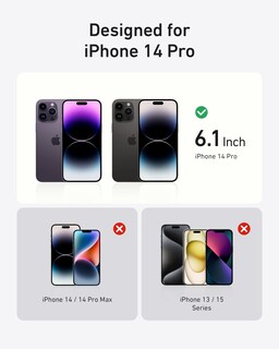 Foto 7 | Protector De Pantalla Anker Privacy Hd De Cristal Templado Para Iphone 14 Pro - Venta Internacional.
