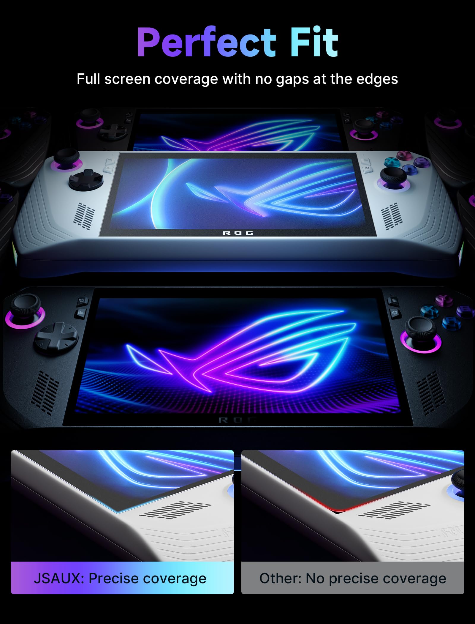 Foto 5 pulgar | Protector de Pantalla Jsaux Rog Ally de 7"Antideslumbrante 2 Piezas- Venta Internacional