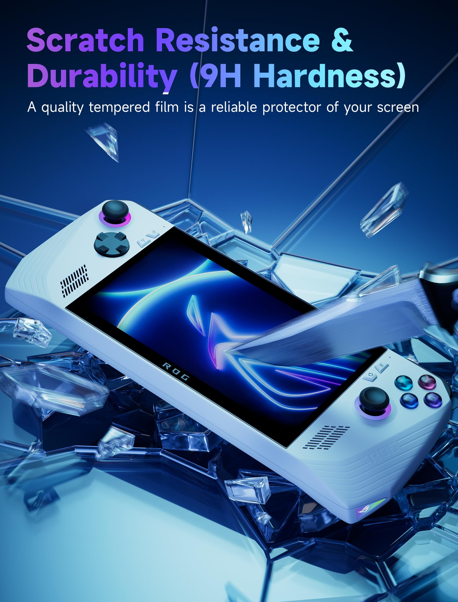 Foto 6 pulgar | Protector de Pantalla Jsaux Rog Ally de 7"Antideslumbrante 2 Piezas- Venta Internacional