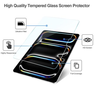Foto 4 | Protector De Pantalla Procase Para Ipad Pro 11 2024 Con Lente De Cámara - Venta Internacional.