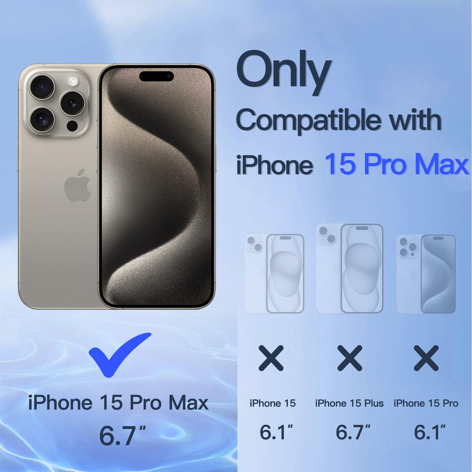 Foto 4 pulgar | Protector De Pantalla Jetech Privacy Para Iphone 15 Pro Max De 6.7'' - Venta Internacional.