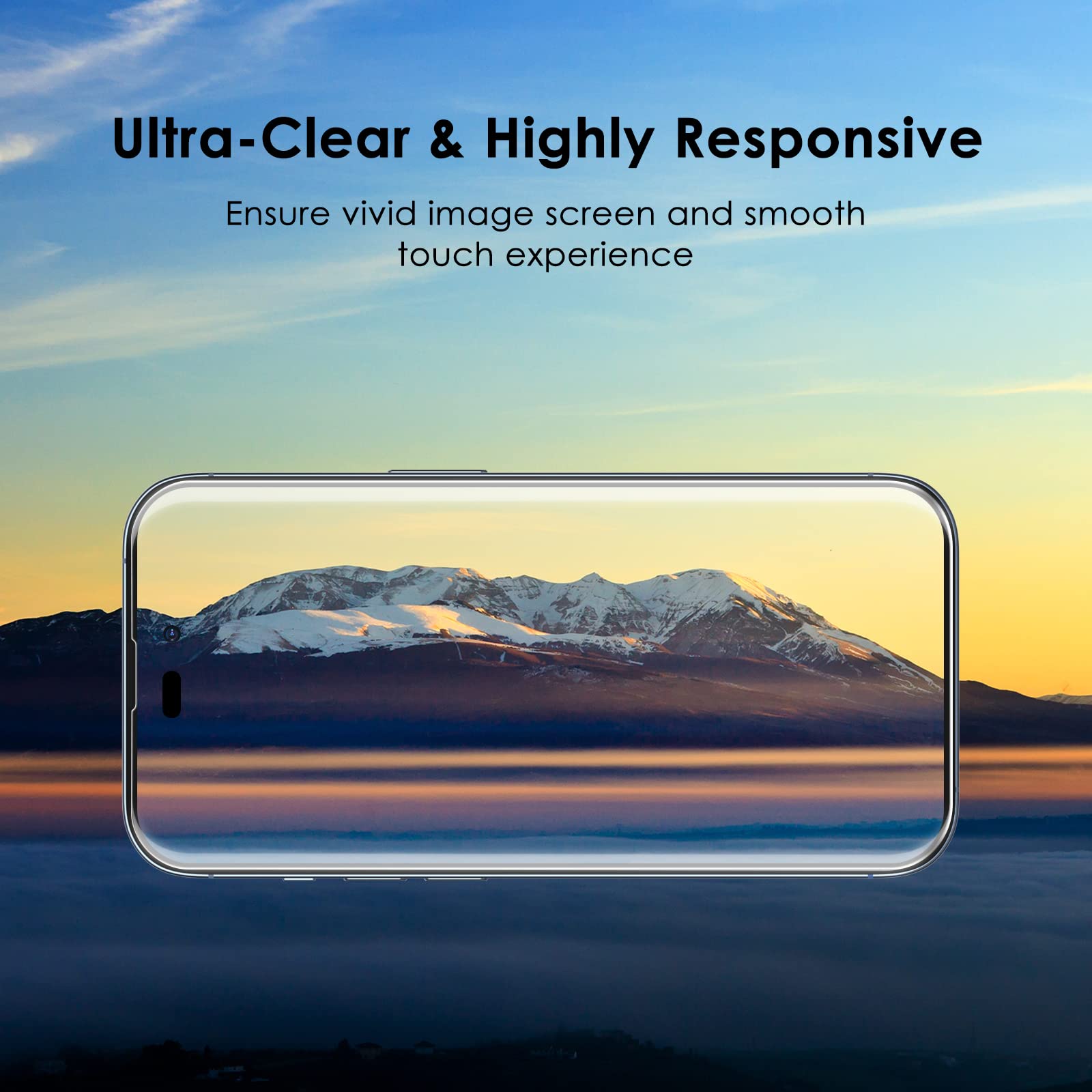 Foto 7 pulgar | Protector De Pantalla Jetech One Touch Install Para Iphone 14 Pro Max - Venta Internacional.