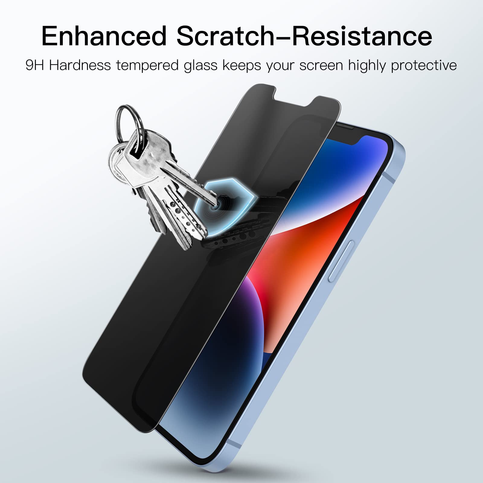 Foto 7 pulgar | Protector De Pantalla De Privacidad Jetech Para Iphone 14 De 6.1 Pulgadas, Paquete De 2 - Venta Internacional.