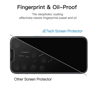 Foto 7 | Protector De Pantalla De Privacidad Jetech Para Iphone 14 De 6.1 Pulgadas, Paquete De 2 - Venta Internacional.