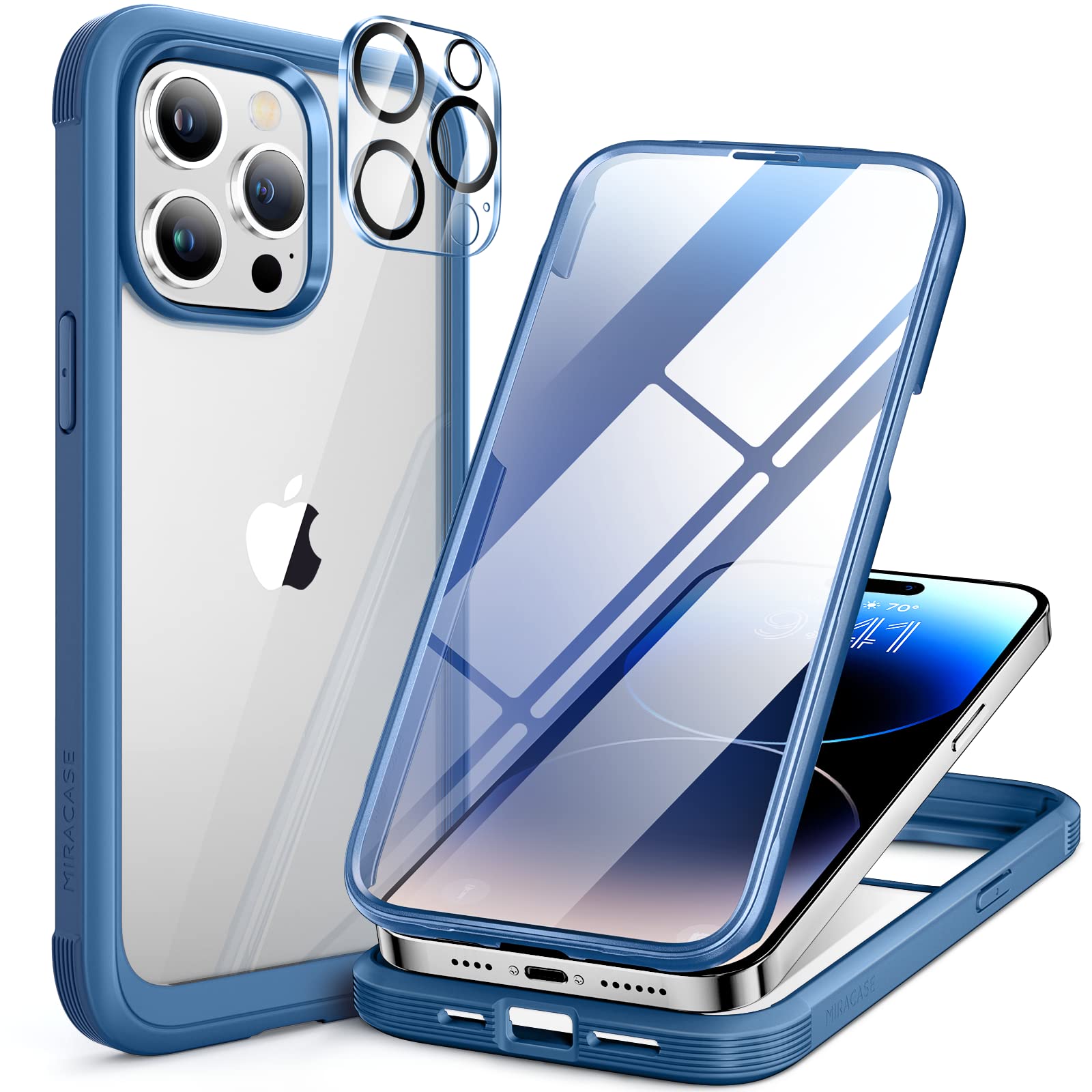 Foto 2 pulgar | Funda De Teléfono Miracase Glass Series Para Iphone 14 Pro De 6.1 Pulgadas - Venta Internacional.