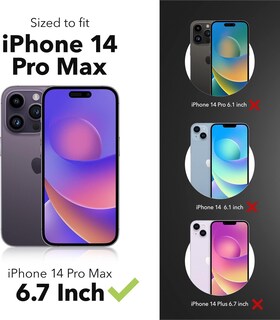 Foto 3 | Protector De Pantalla Zagg Invisibleshield Glass Xtr2 Para Iphone 14 Pro Max - Venta Internacional.