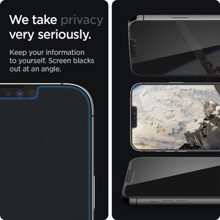Foto 5 | Protector De Pantalla Spigen De Cristal Templado Para Iphone 14 Plus/13 Pro Max - Venta Internacional.