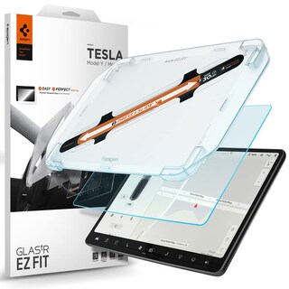 Foto 1 | Protector De Pantalla Spigen Glastar Ez Fit Tesla Model 3/y 15'' - Venta Internacional.