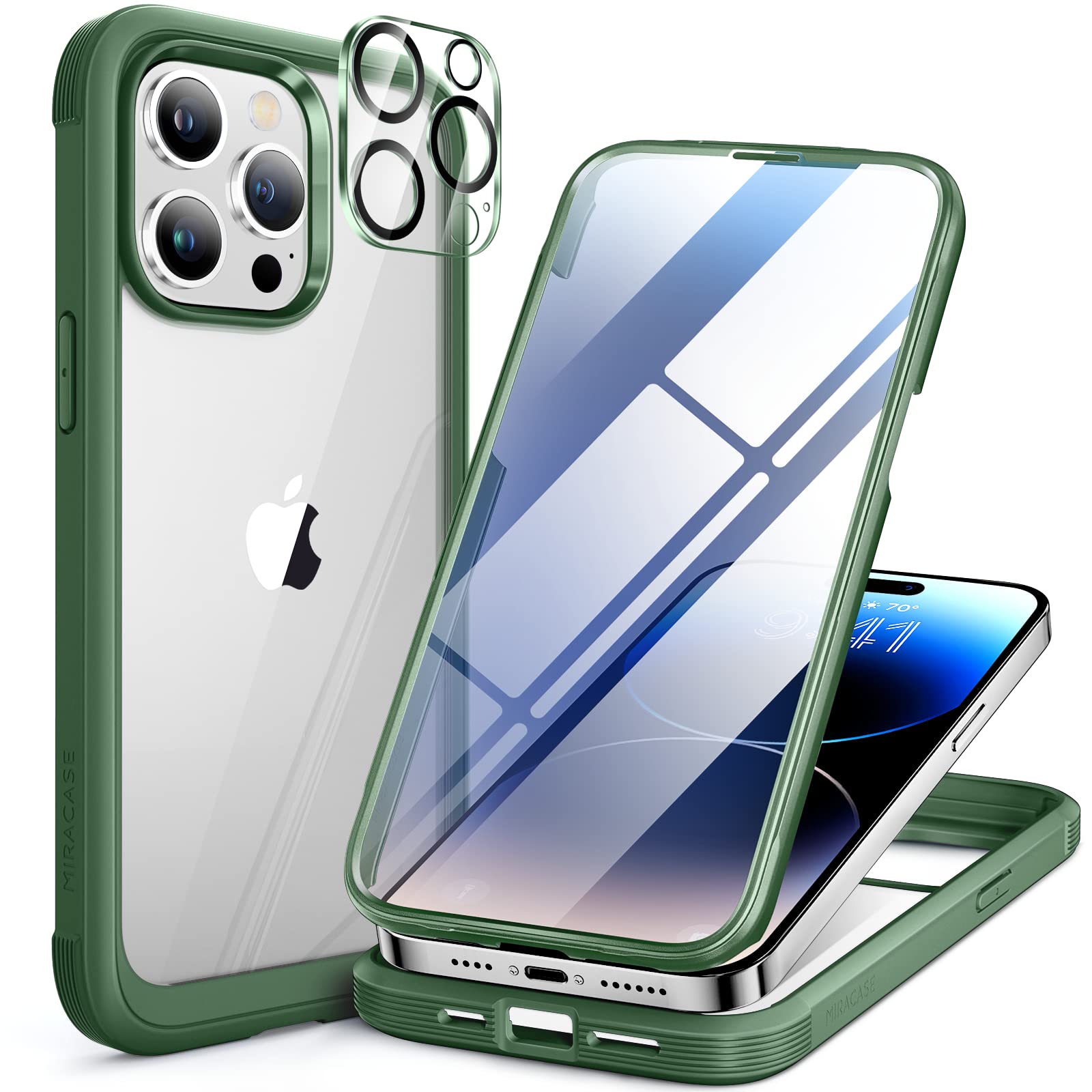 Foto 1 | Funda De Teléfono Miracase Glass Series Para Iphone 14 Pro De 6.1 Pulgadas - Venta Internacional.