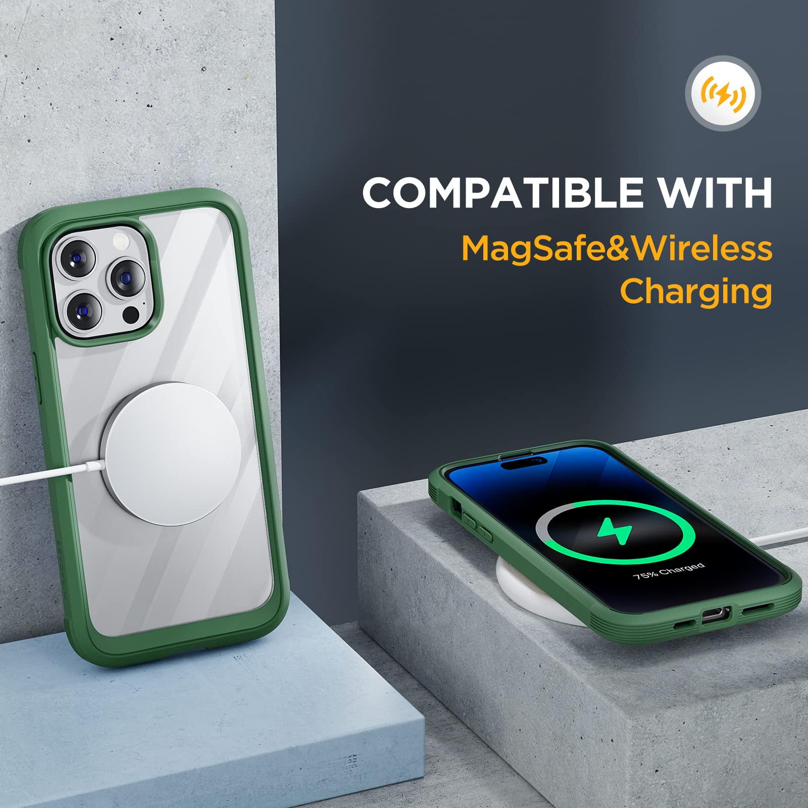 Foto 7 pulgar | Funda De Teléfono Miracase Glass Series Para Iphone 14 Pro De 6.1 Pulgadas - Venta Internacional.