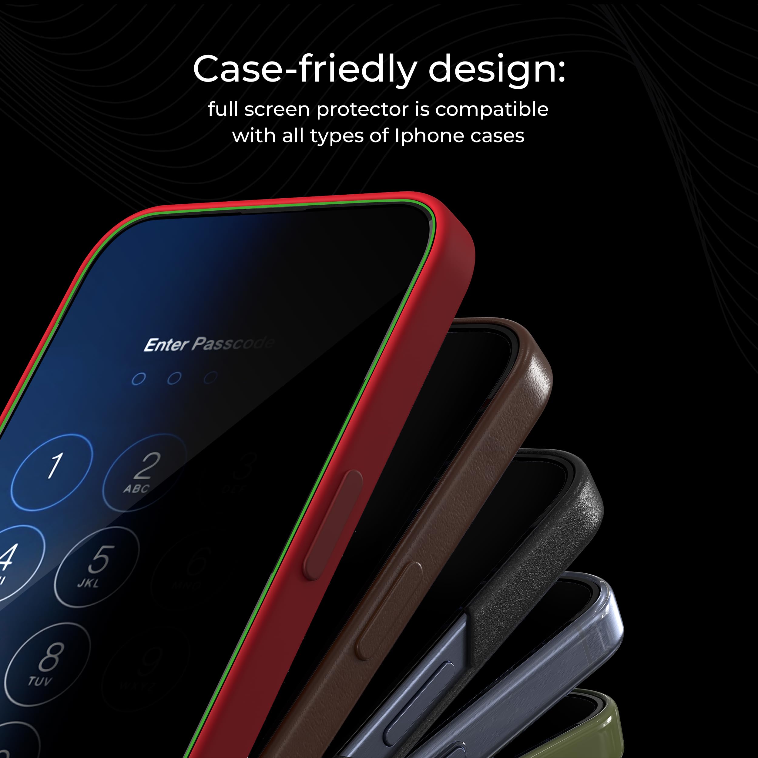 Foto 5 | Protector De Pantalla De Privacidad Deppa Para Iphone 15 Pro Max - Venta Internacional.