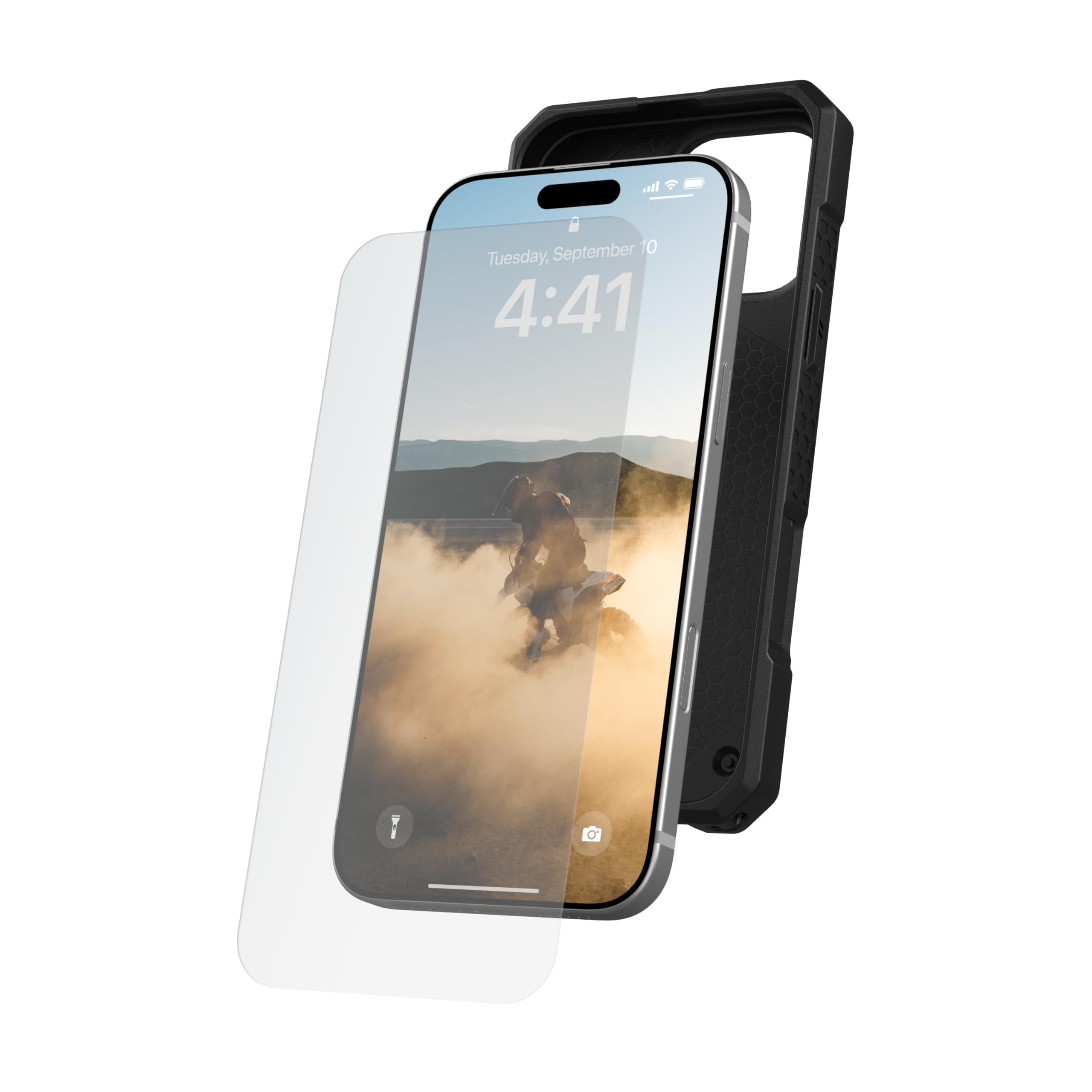 Foto 6 pulgar | Protector De Pantalla Urban Armor Gear Uag Iphone 16 Pro Max - Venta Internacional.
