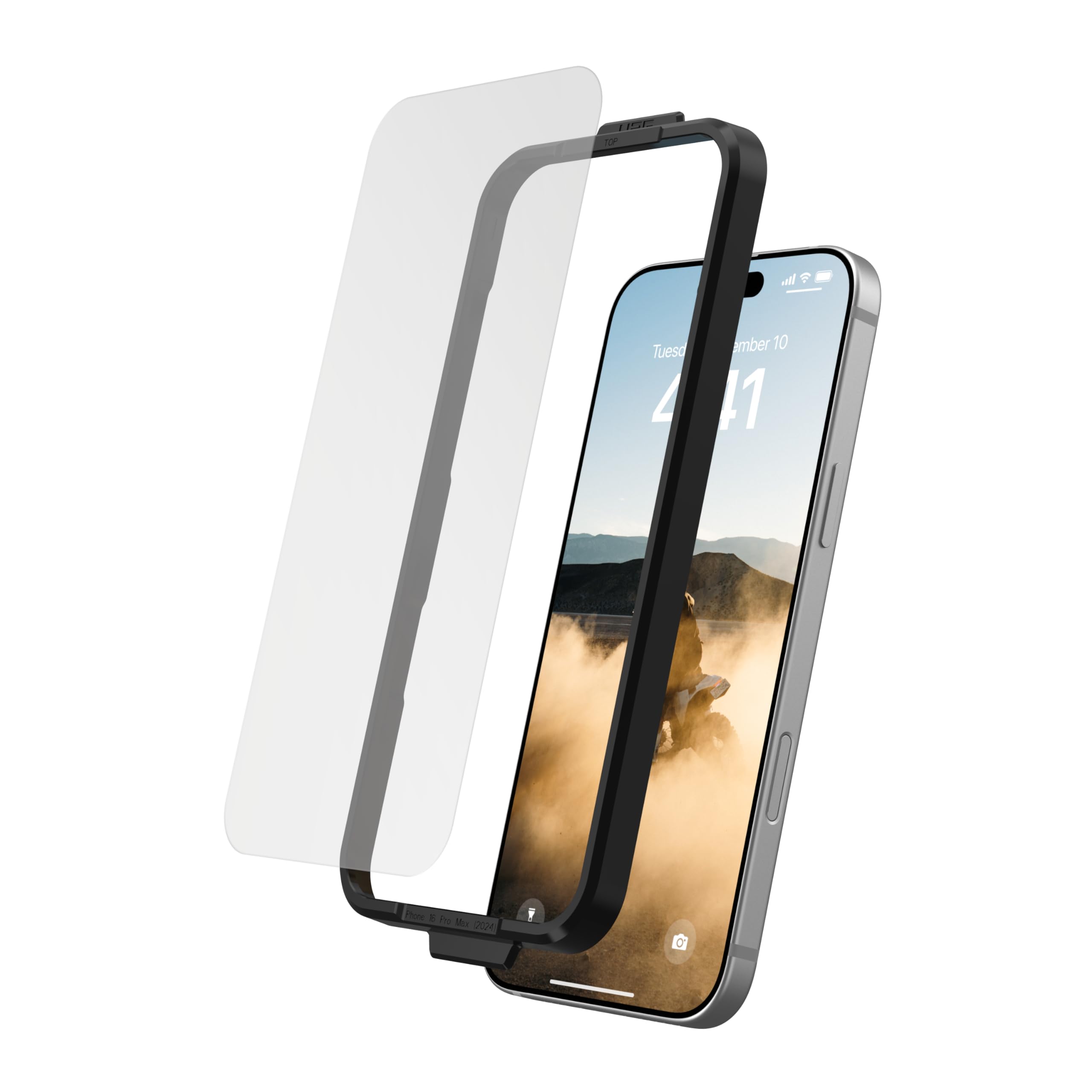 Foto 7 pulgar | Protector De Pantalla Urban Armor Gear Uag Iphone 16 Pro Max - Venta Internacional.