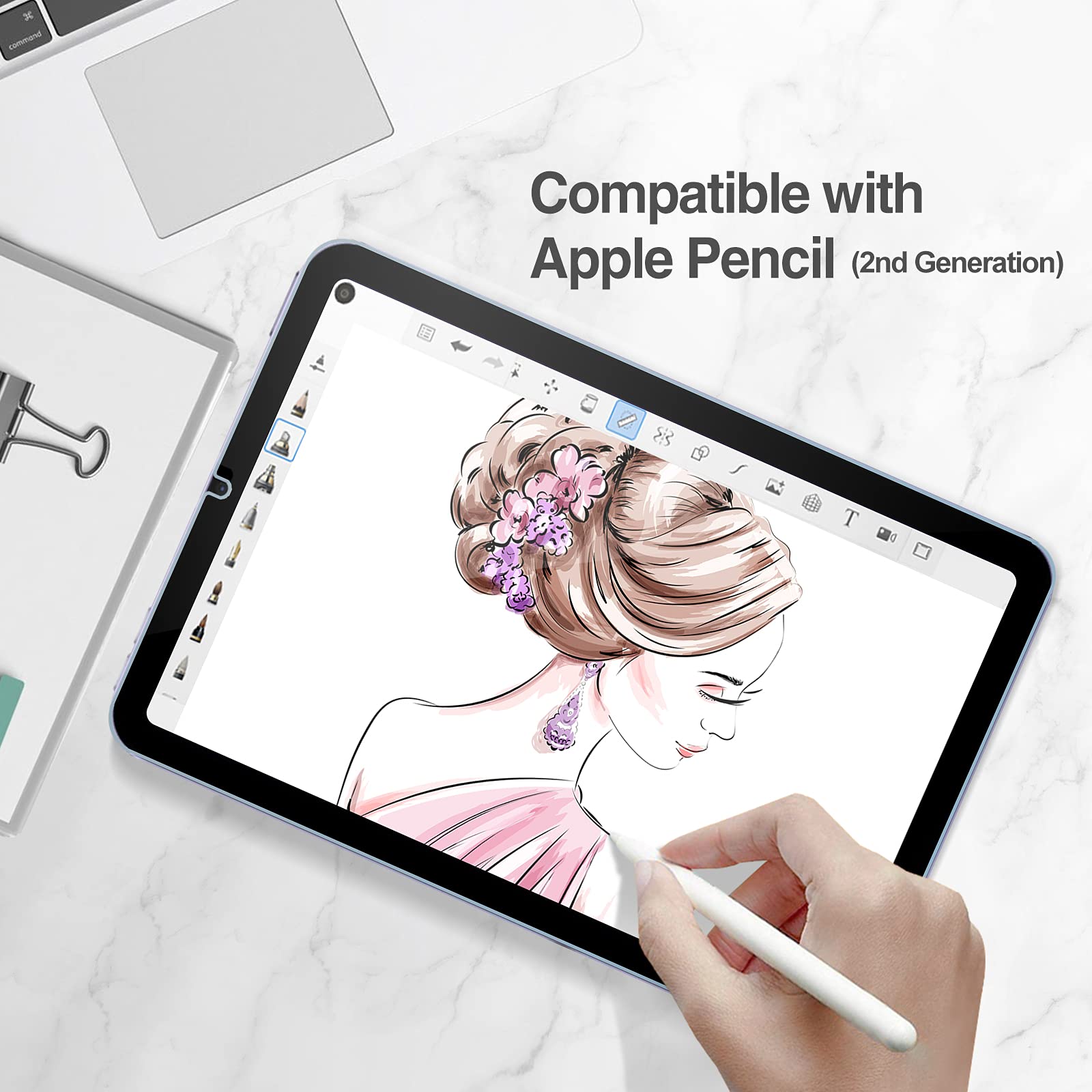 Foto 7 | Protector De Pantalla De Privacidad Procase Para Ipad Mini De 7.ª Y 6.ª Generación - Venta Internacional.