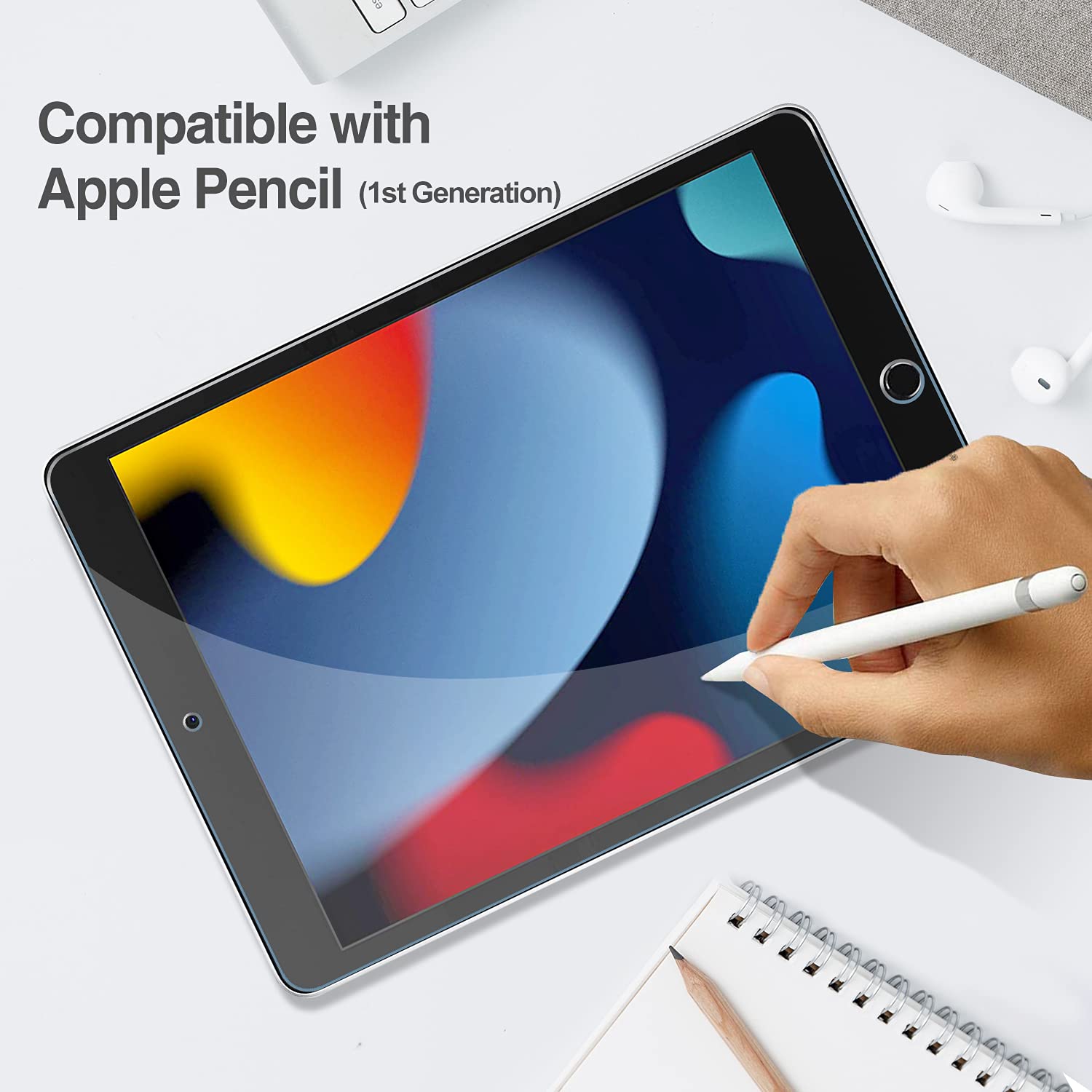 Foto 5 pulgar | Protector De Pantalla Procase Para Ipad 9º 8º 7º Gen 10.2 - Venta Internacional.