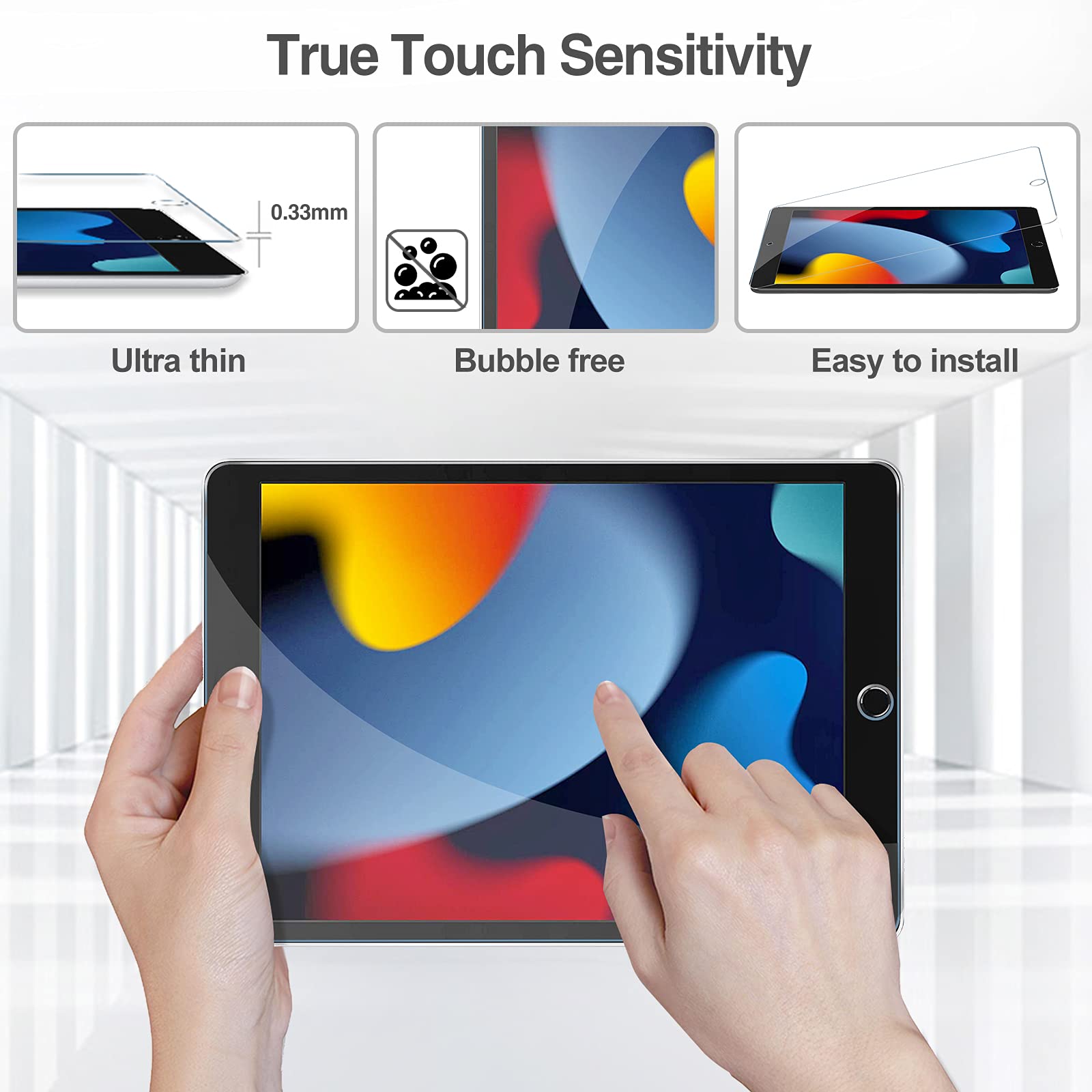 Foto 6 pulgar | Protector De Pantalla Procase Para Ipad 9º 8º 7º Gen 10.2 - Venta Internacional.