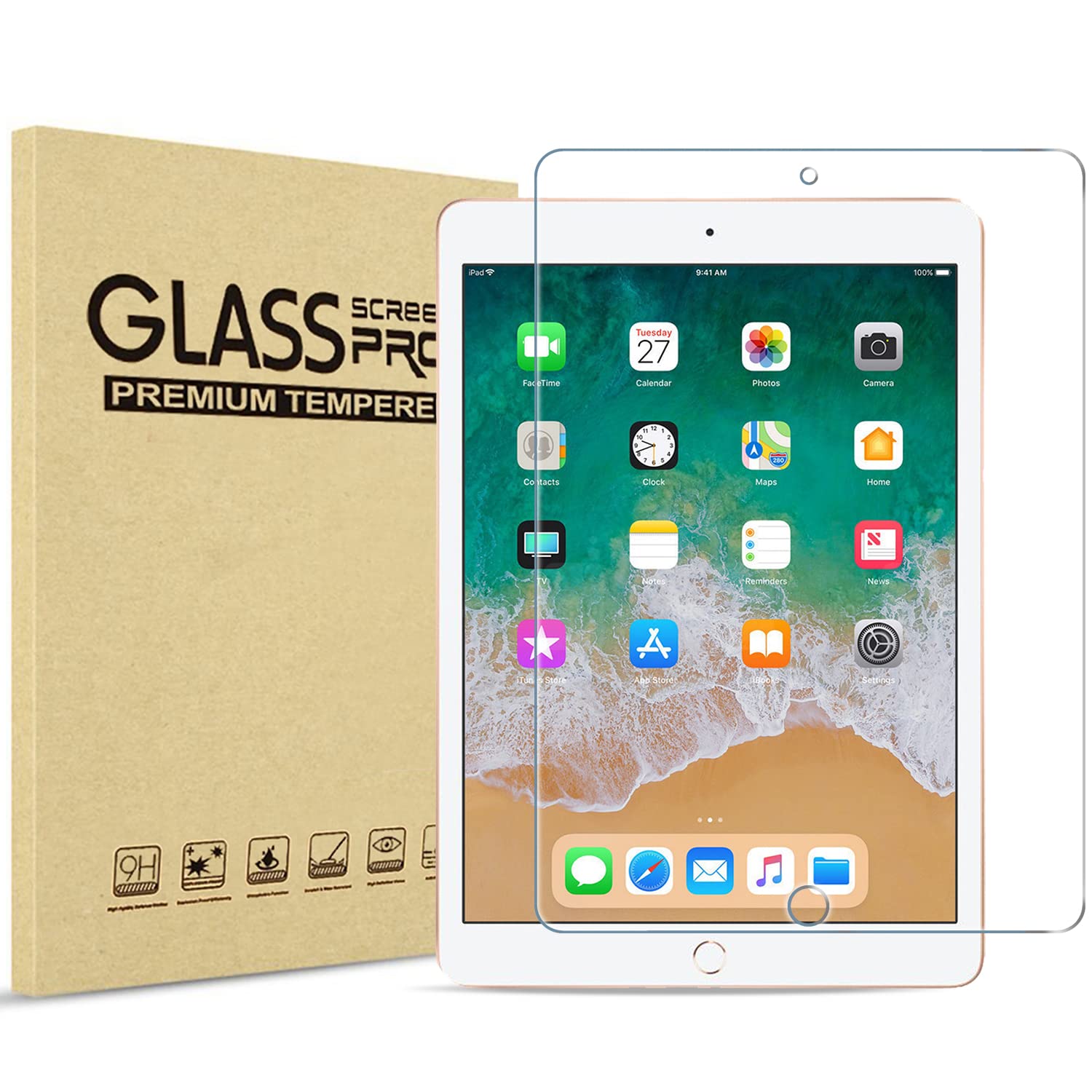 Foto 2 pulgar | Protector De Pantalla Procase Para Ipad 9.7 6th 5th /pro 9.7 - Venta Internacional.