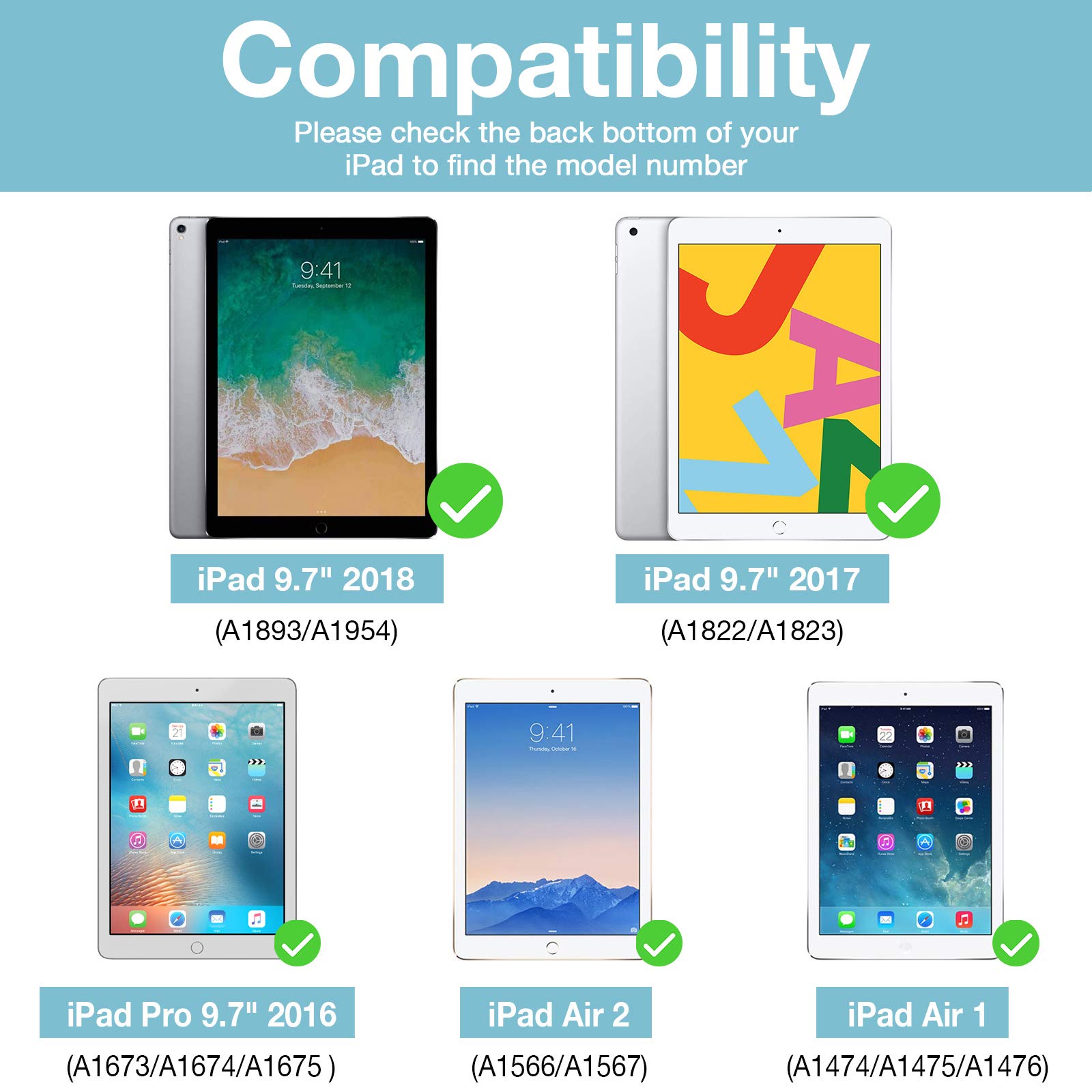 Foto 3 pulgar | Protector De Pantalla Procase Para Ipad 9.7 6th 5th /pro 9.7 - Venta Internacional.