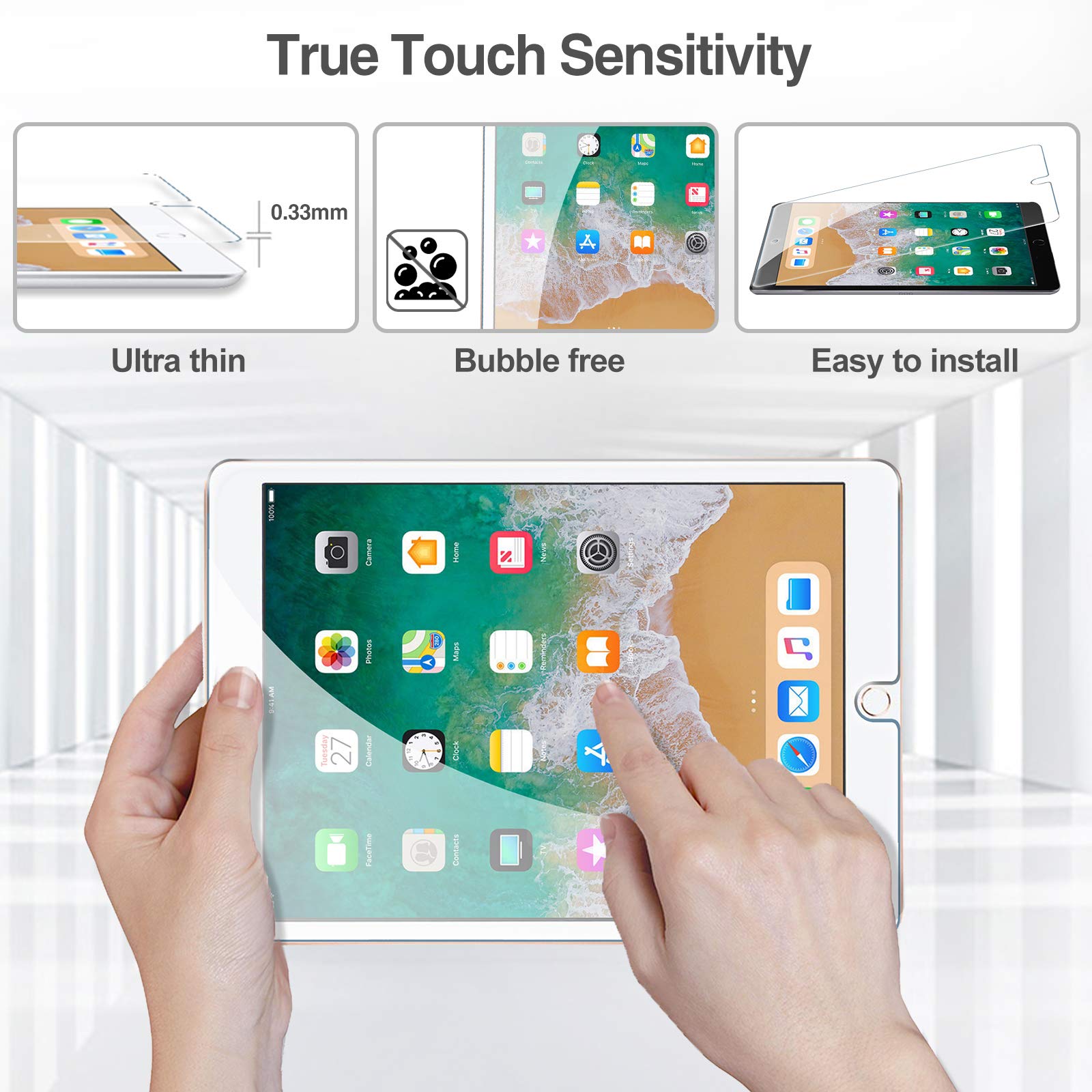 Foto 5 pulgar | Protector De Pantalla Procase Para Ipad 9.7 6th 5th /pro 9.7 - Venta Internacional.