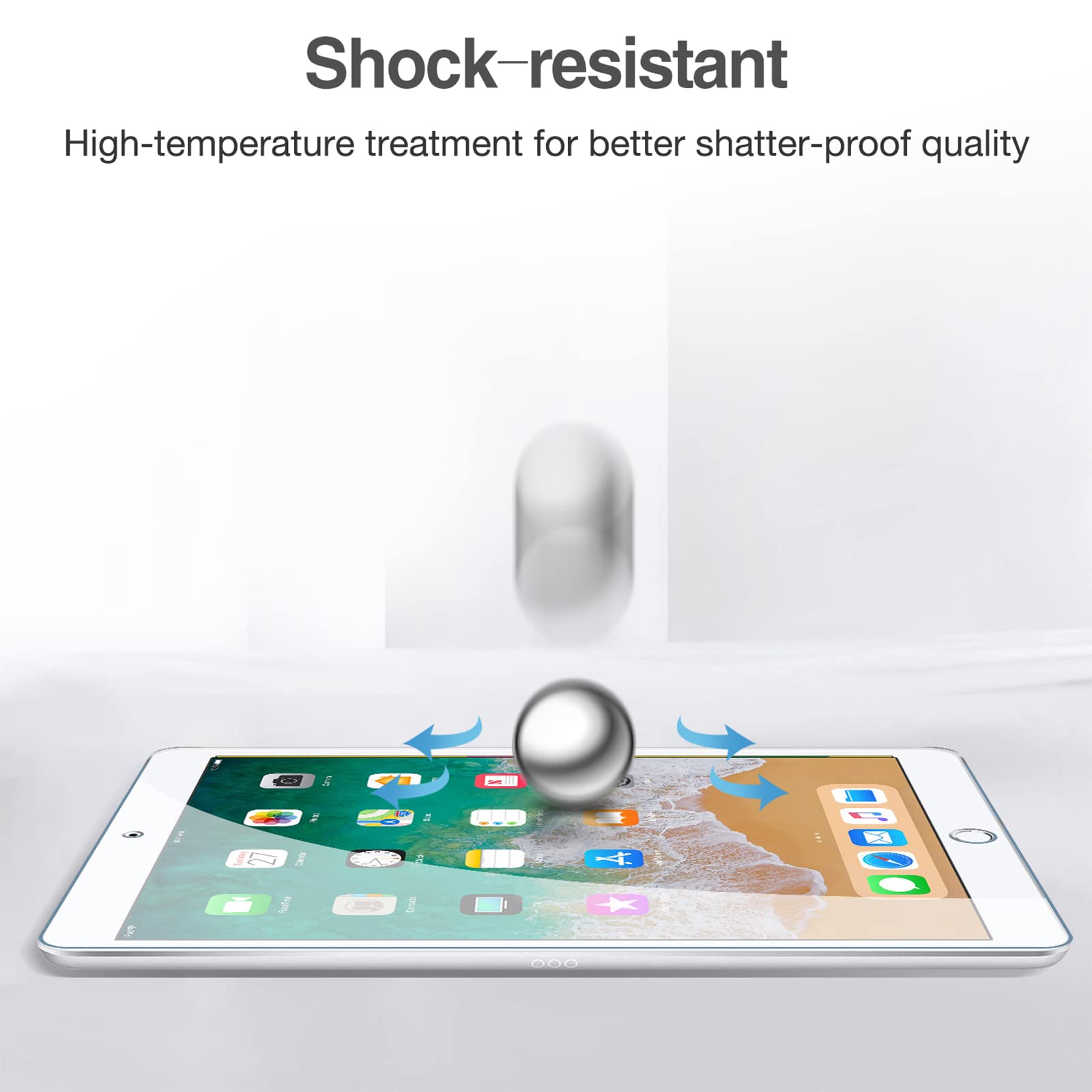 Foto 7 pulgar | Protector De Pantalla Procase Para Ipad 9.7 6th 5th /pro 9.7 - Venta Internacional.