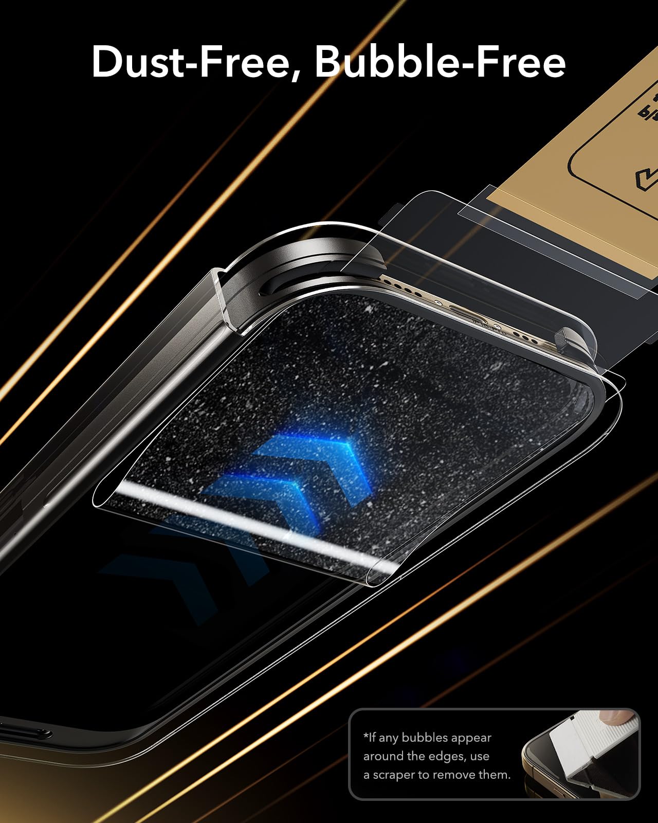 Foto 8 pulgar | Protector De Pantalla Esr Accessory Glass De Corning Para Iphone 16 Pro Max - Venta Internacional.