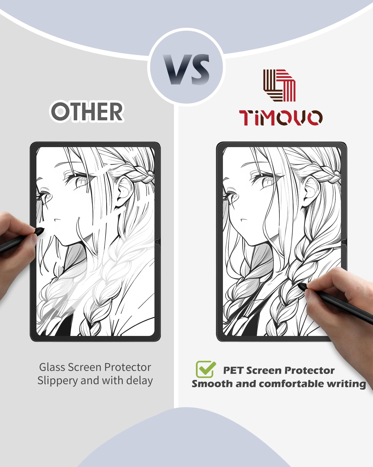 Foto 5 pulgar | Protector De Pantalla Timovo Paper Para Samsung Galaxy Tab A9+ 11 - Venta Internacional.