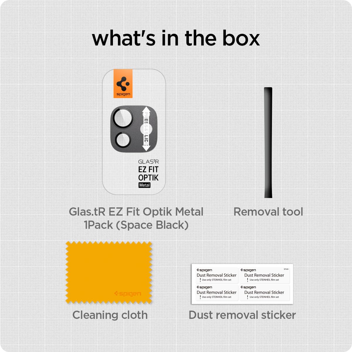Foto 8 pulgar | Protector De Pantalla Para Lente De Cámara Spigen Glastr Ez Fit Ipad Pro - Venta Internacional.