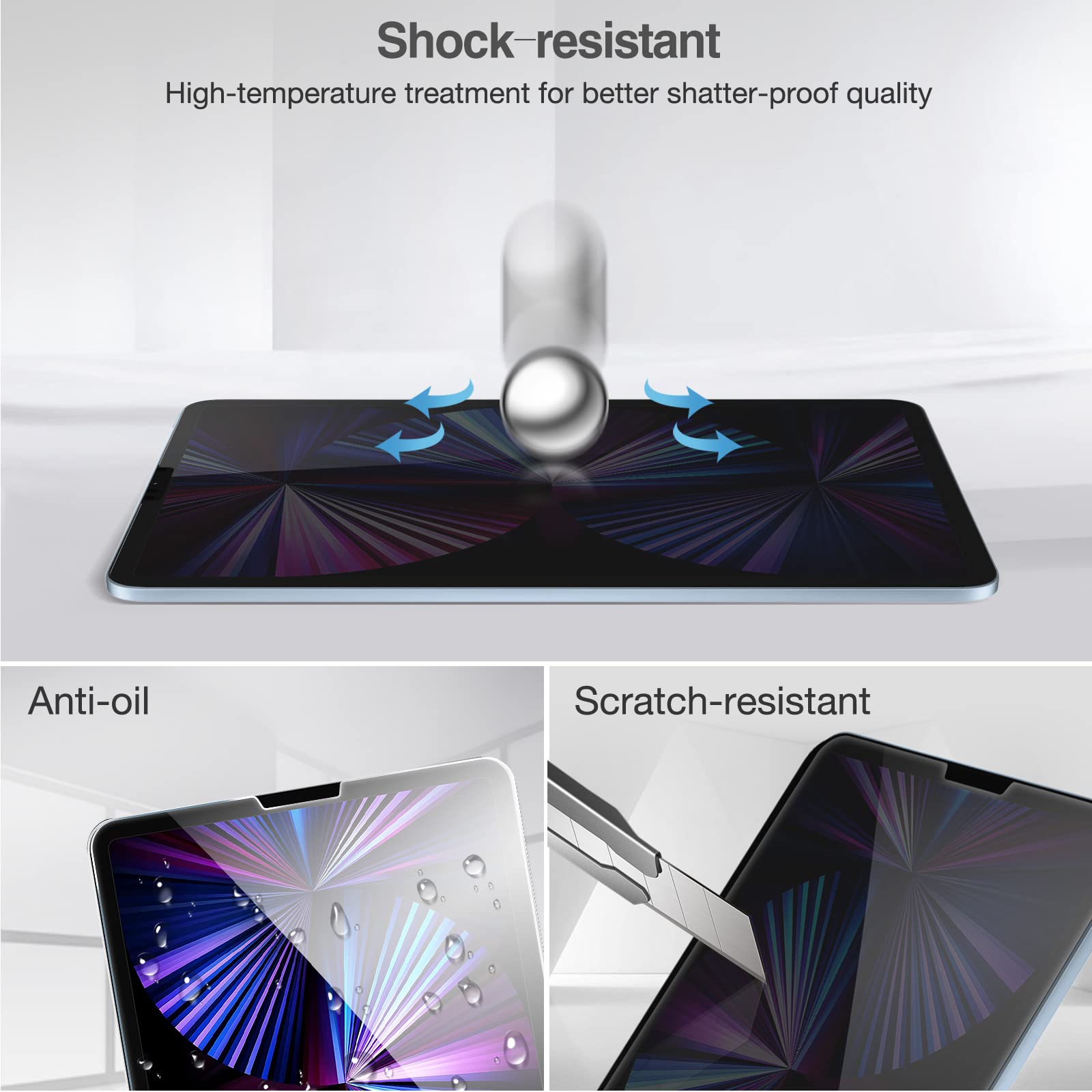 Foto 5 | Protector De Pantalla De Privacidad Procase Para Ipad Pro 11 4th 2022 - Venta Internacional.