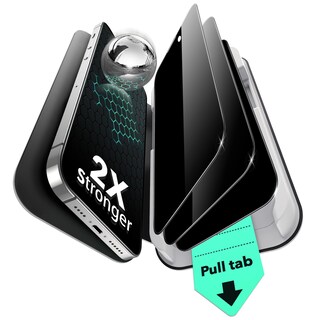 Foto 1 | Protector De Pantalla Esr Para Iphone 14 Pro Max Privacy 3 Paquete - Venta Internacional.